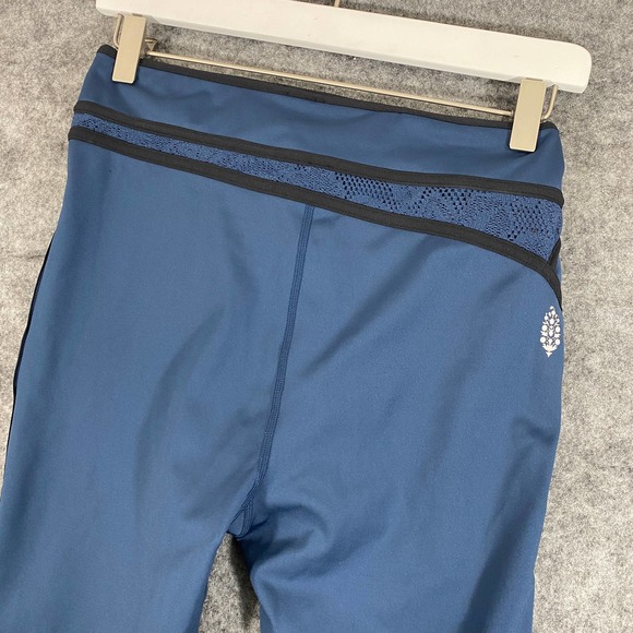 Free People Movement Leggings Small Blue Beyond High Rise Workout - Picture 6 of 16